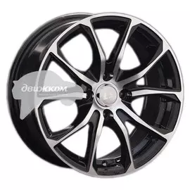 Литые диски LS 7x16/4x100 ET40 D73,1 764 BKF (конус)