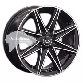 Литые диски LS 7x16/5x114,3 ET40 D73,1 363 BKF (спец)