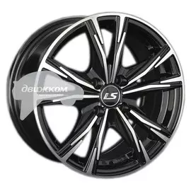 Литые диски LS 7x16/5x114,3 ET40 D73,1 787 BKF (конус)