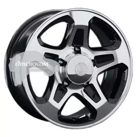 Литые диски LS 7x16/5x139,7 ET30 D98,5 797 BKF (конус)