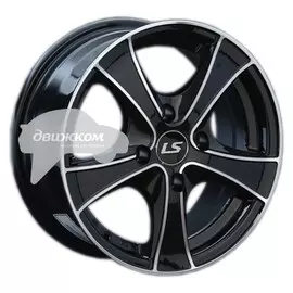 Литые диски LS 801 6x14/4x108 ET37,5 D73,1 801 BKF