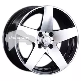 Литые диски LS 806 6,5x15/4x100 ET35 D73,1 806 BKF