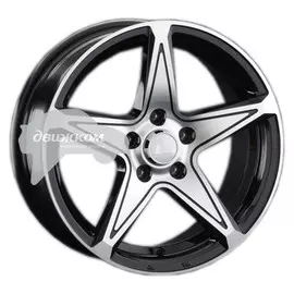 Литые диски LS 852 7,5x17/5x114,3 ET38 D73,1 852 BKF (конус)