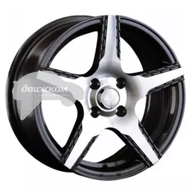 Литые диски LS 888 6,5x15/4x100 ET38 D73,1 888 BKF (конус)