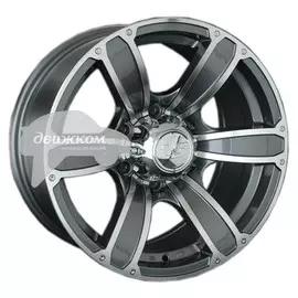Литые диски LS 8x17/6x139,7 ET10 D107,1 766 GMF (конус)