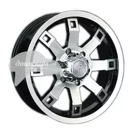 Литые диски LS 8x17/6x139,7 ET25 D106,1 316 BKF