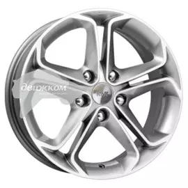 Литые диски K&amp;K 6,5x16/5x105 D56,6 ET39 КС674 Серебристый