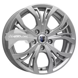 Литые диски K&amp;K 6,5x16/5x114,3 ET45 D66,1 Аламида Дарк платинум