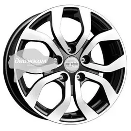 Литые диски K&amp;K 6,5x16/5x114,3 ET45 D60,1 КС704 Алмаз черный