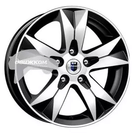 Литые диски K&amp;K 6,5x16/5x114,3 ET45 D67,1 Crossline (КС713) Алмаз черный