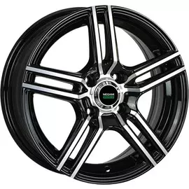 Литые диски Megami MGM-1 6х15/4х100 D54.1 ET48 bkf