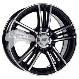 Литые диски N2O 5,5x14/4x100 D73,1 ET45 Y3118 Черный+серебристый