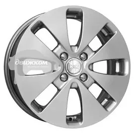 Литые диски K&amp;K 6x15/4x100 ET48 D54,1 КС582 Дарк платинум