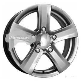 Литые диски K&amp;K 6x16/5x139,7 ET40 D98 Ниагара (КС429) Дарк платинум
