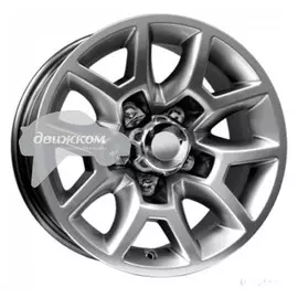 Литые диски K&amp;K 7,5x16/5x139,7 ET2 D108,5 Калахари (КС321) Дарк платинум