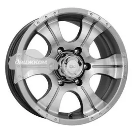Литые диски K&amp;K 7x15/5x139,7 ET-5 D108,5 Байконур Дарк платинум
