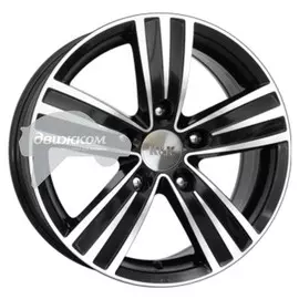Литые диски K&amp;K 7x16/5x112 ET49 D57,1 да Винчи Алмаз черный