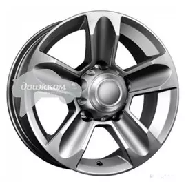 Литые диски K&amp;K 7x16/5x139,7 ET35 D98 Тор (КС694) Дарк платинум