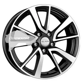 Литые диски K&amp;K 7x17/5x114,3 D66,1 ET45 КС699 Черный+серебристый