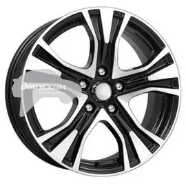 Литые диски K&amp;K 7x17/5x114,3 ET47 D66,1 КС673 Алмаз черный