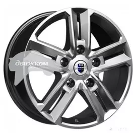 Литые диски K&amp;K Backfire (КС763) 8x18/5x127 ET45 D71,6 Backfire (КС763) Дарк платинум