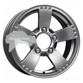 Литые диски K&amp;K Камелот (КС370) 7x16/5x139,7 ET40 D98 Камелот (КС370) Дарк платинум