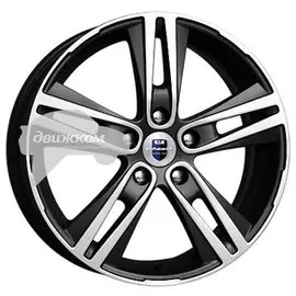 Литые диски K&amp;K Прайм (КС721) 6,5x17/5x114,3 ET45 D60,1 Прайм (КС721) Алмаз черный