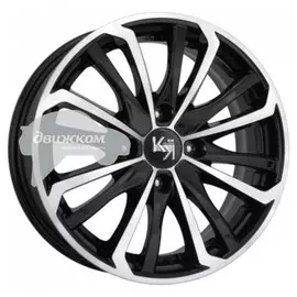 Литые диски K&amp;K Рим (КС622) 6x15/4x100 ET37 D60,1 Рим (КС622) Алмаз черный