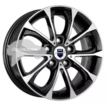 Литые диски K&amp;K 6,5x15/5x100 ET38 D67,1 Urals (КС732) Алмаз черный