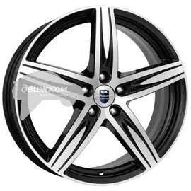 Литые диски K&amp;K 6,5x16/5x114,3 D67,1 ET45 Андорра Черный+серебристый