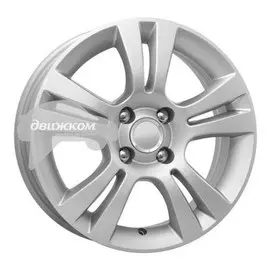 Литые диски K&amp;K 6x15/4x100 ET50 D60,1 КС445 Сильвер