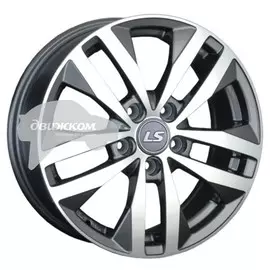 Литые диски LS 1034 6,5x16/5x112 ET33 D57,1 1034 GMF (конус, C570)