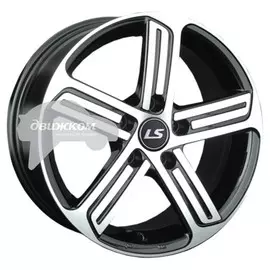 Литые диски LS 1041 6,5x16/5x112 ET33 D57,1 1041 BKF (конус, C570)