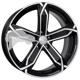 Литые диски K&amp;K 6x15/5x100 ET48 D56,1 X-fighter Алмаз черный