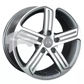 Литые диски LS 1041 6,5x16/5x112 ET33 D57,1 1041 GMF (конус, C570)