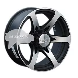 Литые диски LS 165 7x16/6x139,7 ET10 D107,1 165 BKF (Колпак+лого)