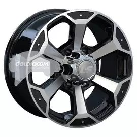 Литые диски LS 187 7,5х18/6х139,7 D67,1 ET46 BKF