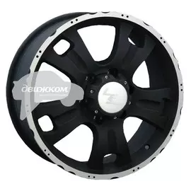 Литые диски LS 214 7x16/5x139,7 ET5 D108,1 214 BKF (Колпак+лого)
