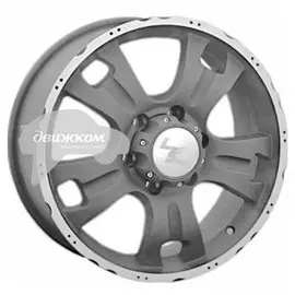 Литые диски LS 214 7x16/6x139,7 ET10 D107,1 214 GMF (Колпак+лого)