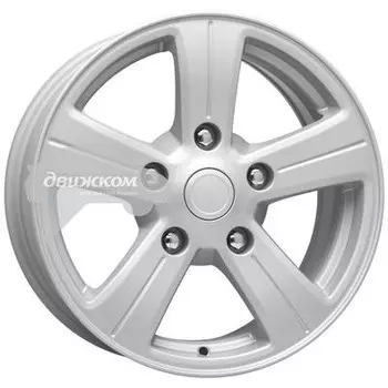 Литые диски K&amp;K 7x16/5x139,7 ET40 D98 Барс (КС610) Сильвер