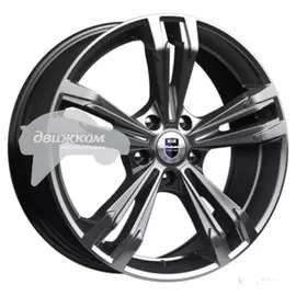 Литые диски K&amp;K 7x18/5x114,3 D67,1 ET38 Каррера (КС655) Серебристый
