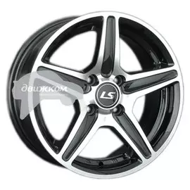 Литые диски LS 345 7x16/4x108 ET27 D65,1 345 BKF