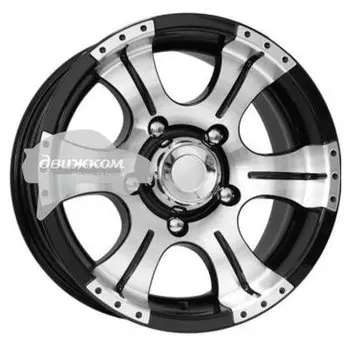 Литые диски K&amp;K Байконур Джип-рейд (КС465) 8x16/5x139,7 ET-15 D110,1 Байконур Джип-рейд (КС465) Алмаз черный