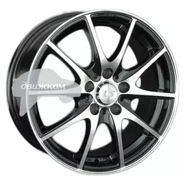 Литые диски LS 536 6x15/4x100 ET40 D73,1 536 BKF