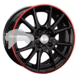 Литые диски LS 6,5x15/4x100 ET40 D73,1 143 BKFRL