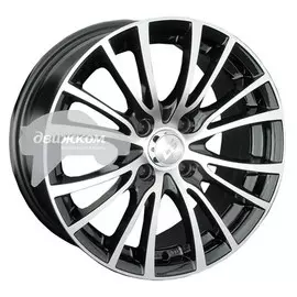 Литые диски LS 6,5x15/4x100 ET40 D73,1 551 BKF