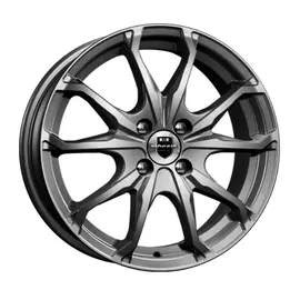 Литые диски K&amp;K 5,5x14/4x100 ET36 D60,1 Омаха Дарк платинум