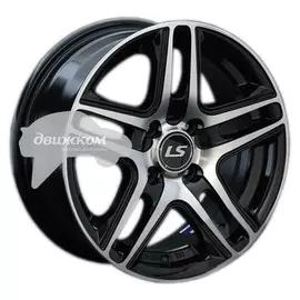 Литые диски LS 6x14/4x100 ET40 D73,1 802 BKF