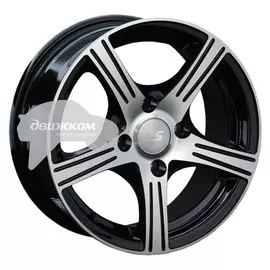Литые диски LS 6x14/4x98 ET35 D58,6 NG238 BKF