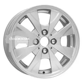 Литые диски K&amp;K 5,5x14/4x98 ET35 D58,5 Сонар (КС542) Сильвер